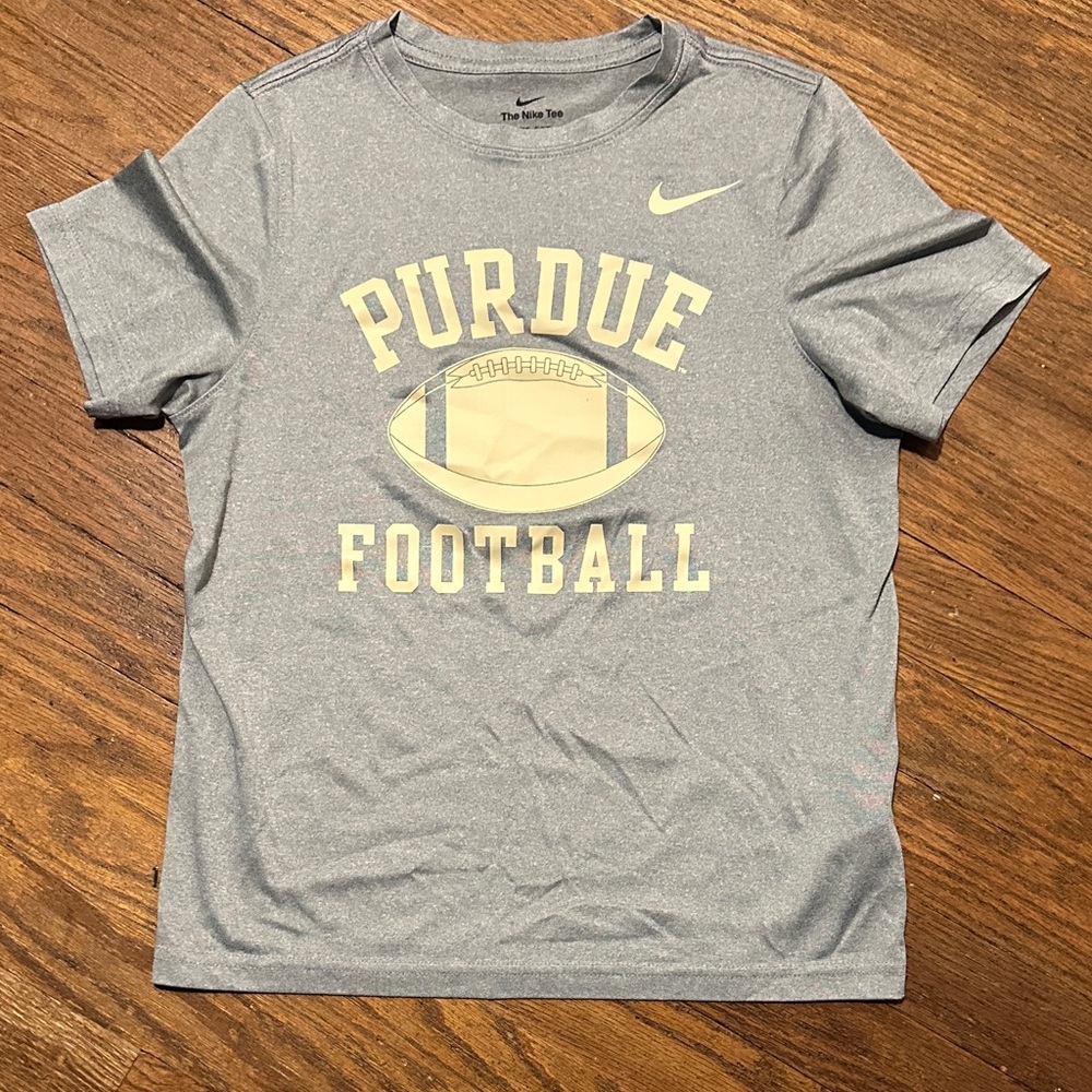 Nike Dri-fit Kids Purdue Football Tee